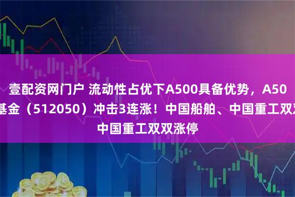 壹配资网门户 流动性占优下A500具备优势，A500ETF基金（512050）冲击3连涨！中国船舶、中国重工双双涨停